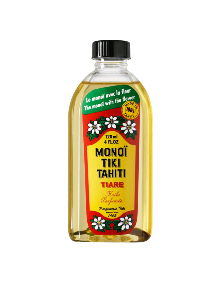 Monoï de Tahiti ® TIKI Tiaré en flacon plastique de 120mL